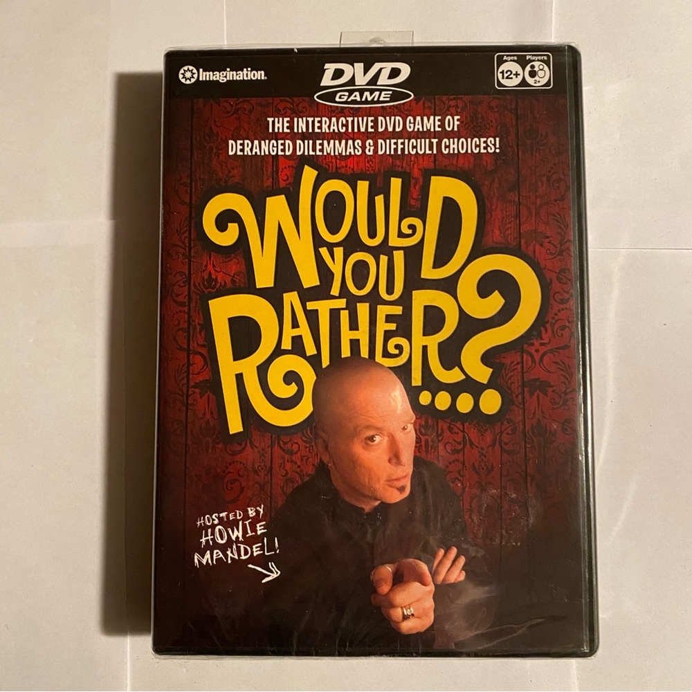 -Imagination DVD Games Would You Rather Interactive DVD